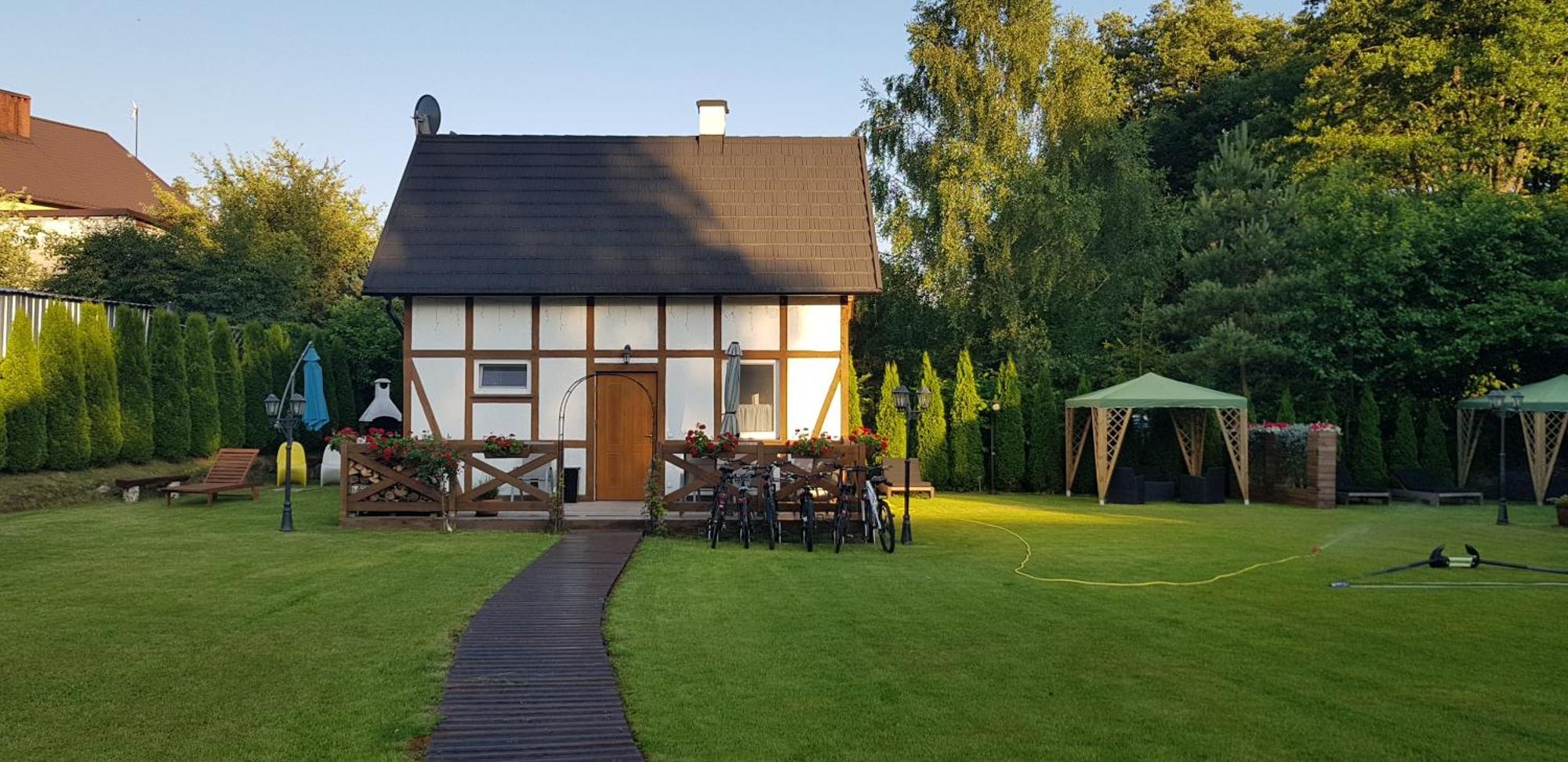Chata Nad Rzeka Lipusz Buitenkant foto